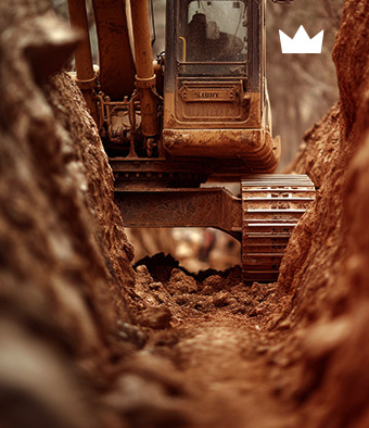 Zemní práce a výkopové práce – úprava terénu, hloubení výkopů a příprava pozemku pro stavbu domu